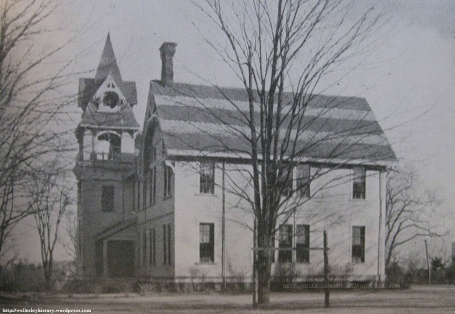 Fifth North District Schoolhouse Source: Wellesley Town Report (1930)