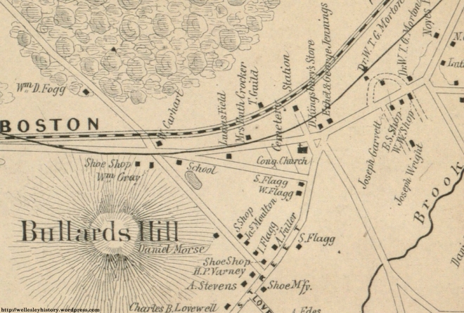 1856 Map of West Needham Village